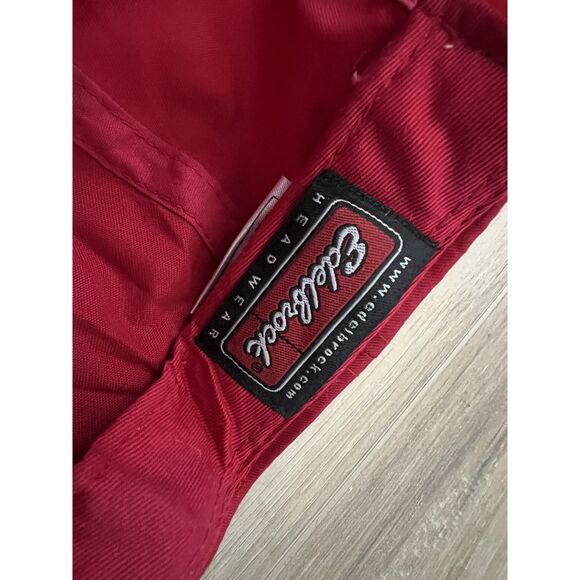 Y2K Vintage Red Edelbrock Hot Rod Power Tour 2000 Baseball Hat BNWOT - Picture 7 of 8